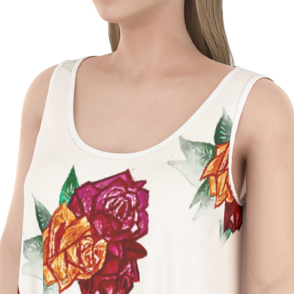 All-Over Print Women's Dress | 115GMS Rayon