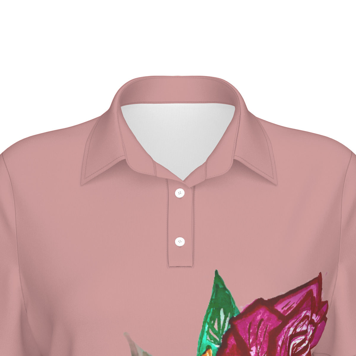 All-Over Print Women's Sports Polo Shirt