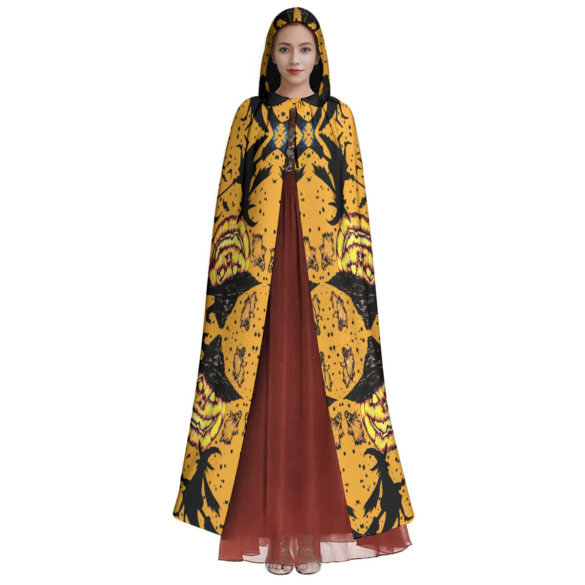 All-Over Print Unisex Hooded Cloak | Microfiber