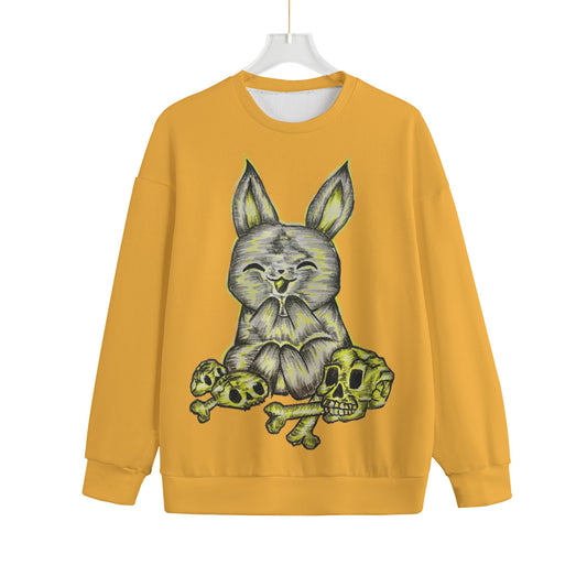 All-Over Print Unisex Knitted Fleece Sweater | Plus Size