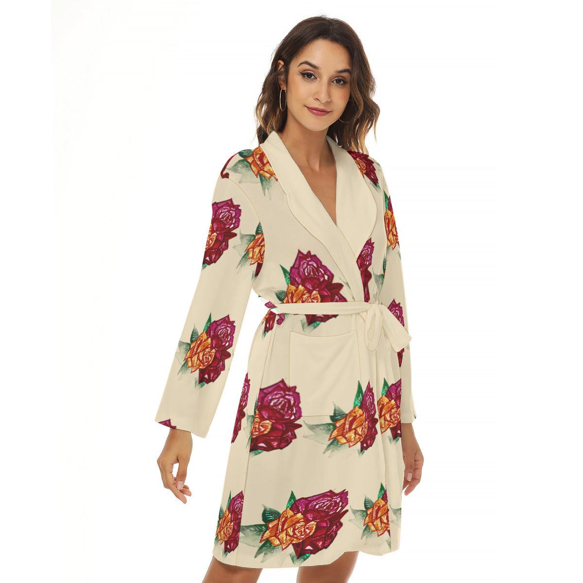 All-Over Print Women's Robe