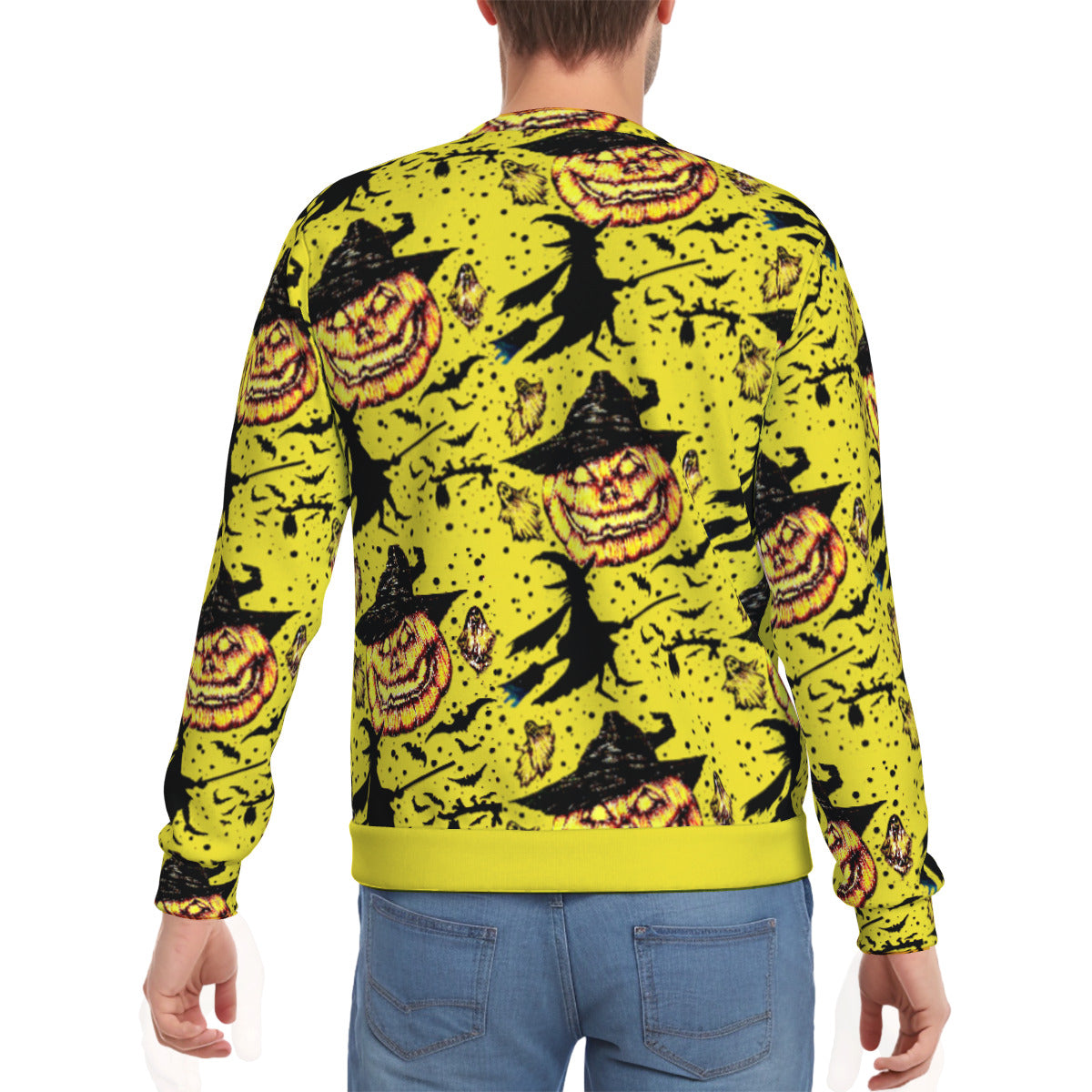All-Over Print Men's Heavy Fleece Sweatshirt