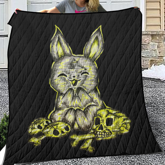Lightweight & Breathable Quilt With Edge-wrapping Strips