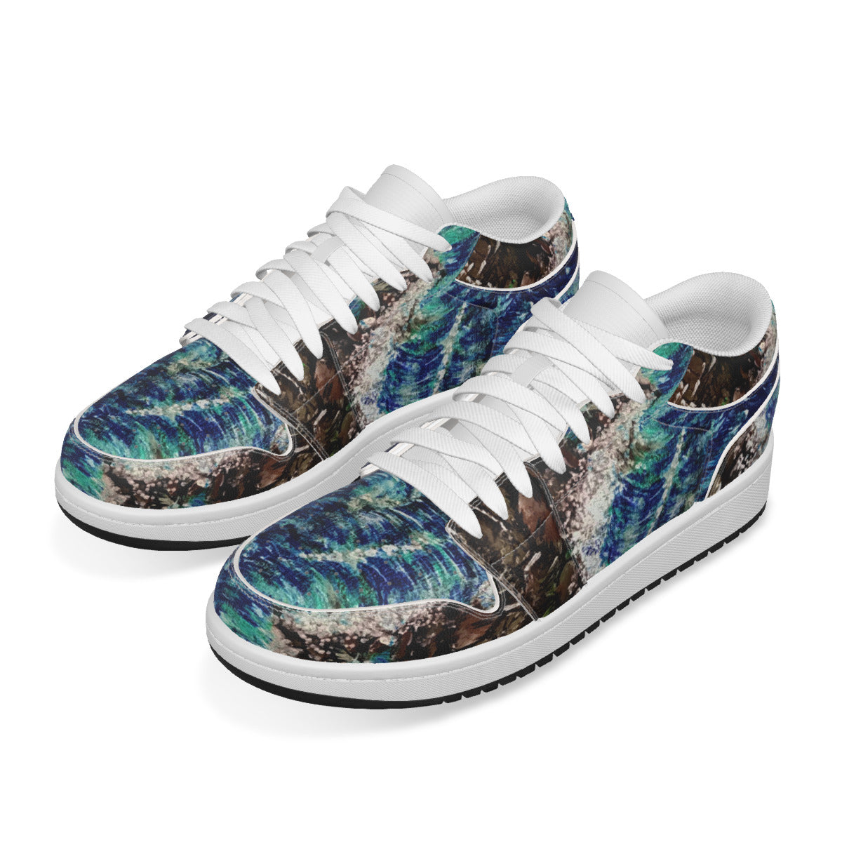 Men's Low State Leather Stitching Shoes