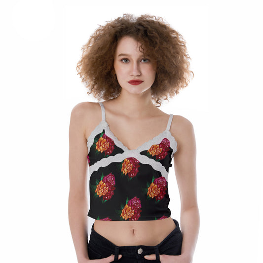 All-Over Print Women's Lace Camisole