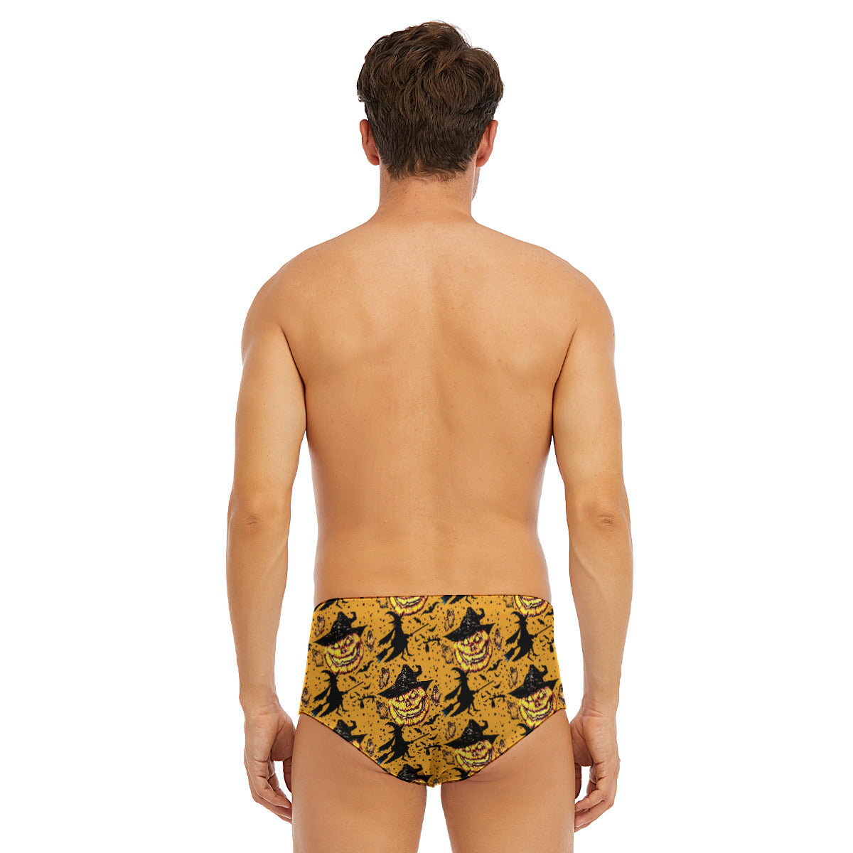 All-Over Print Men's Triangle Swim Trunks