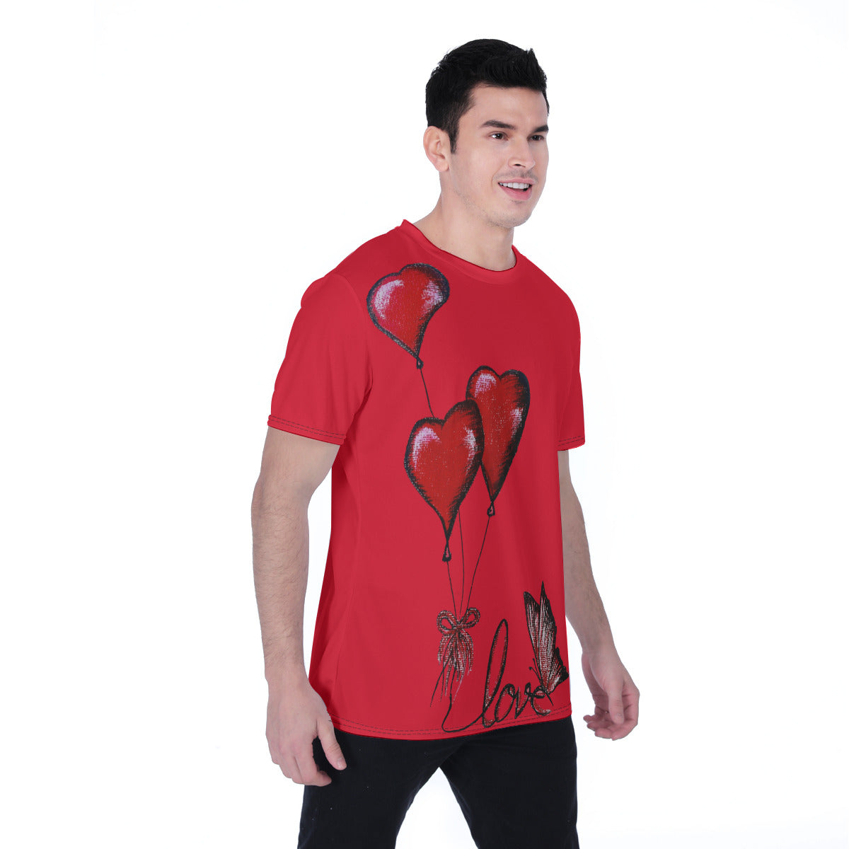 All-Over Print Men's T-shirt | Birdseye
