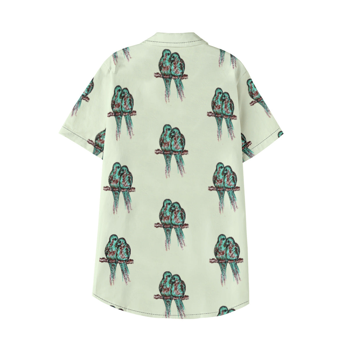 All-Over Print Kid's Hawaiian Vacation Shirt | 115GSM Cotton poplin