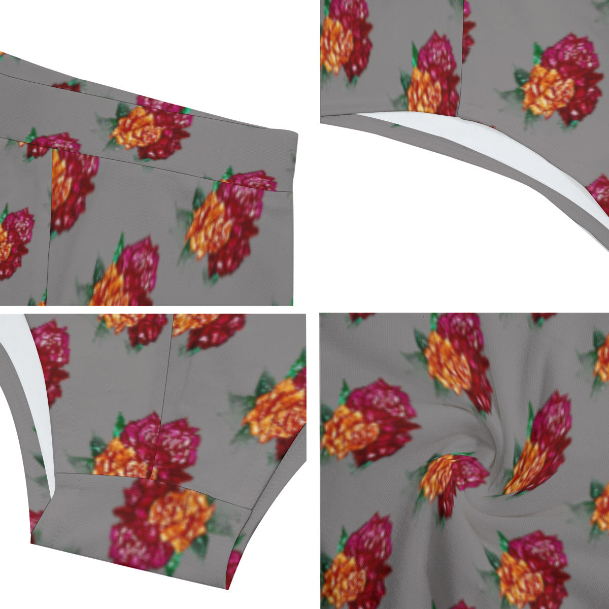 All-Over Print Men's Triangle Low-rise Underwear