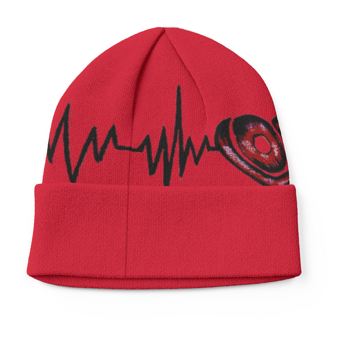 All-Over Print Knitted Hat