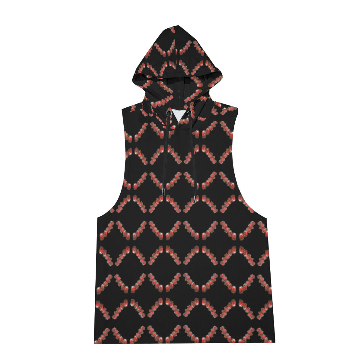 All-Over Print Men's Sleeveless Vest And Shorts Set