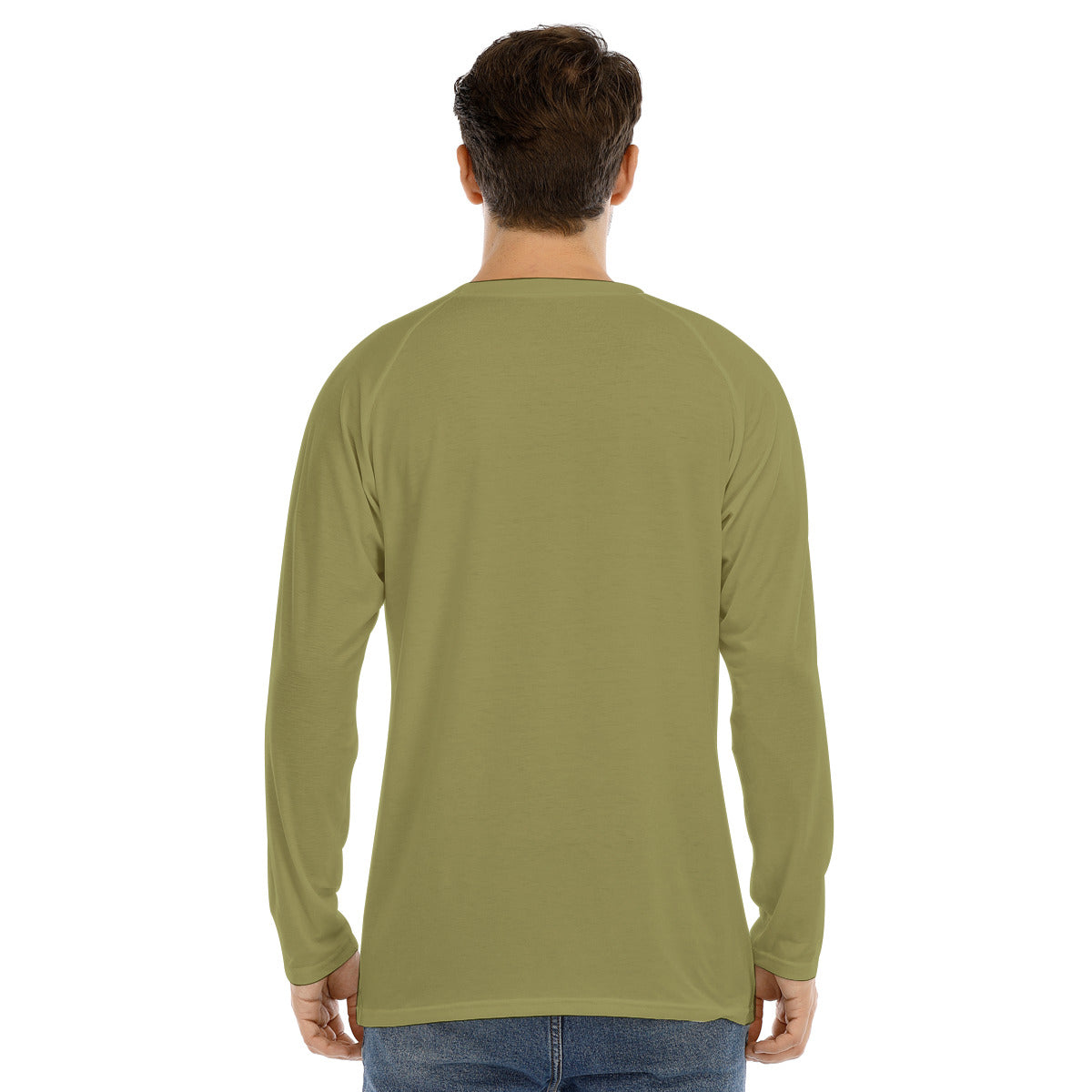 All-Over Print Men's Long Sleeve T-shirt With Raglan Sleeve