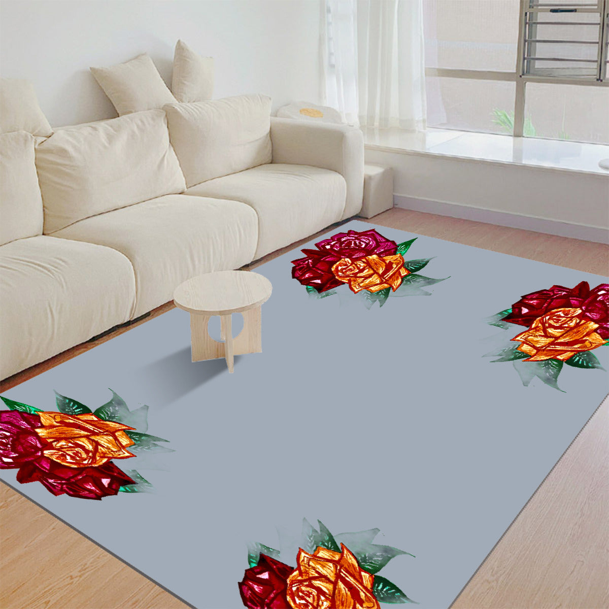 Foldable Rectangular Thickened Floor Mat