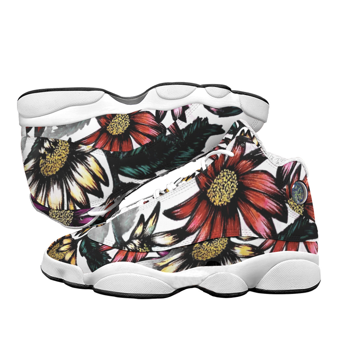 Women's Curved Basketball Shoes With Thick Soles