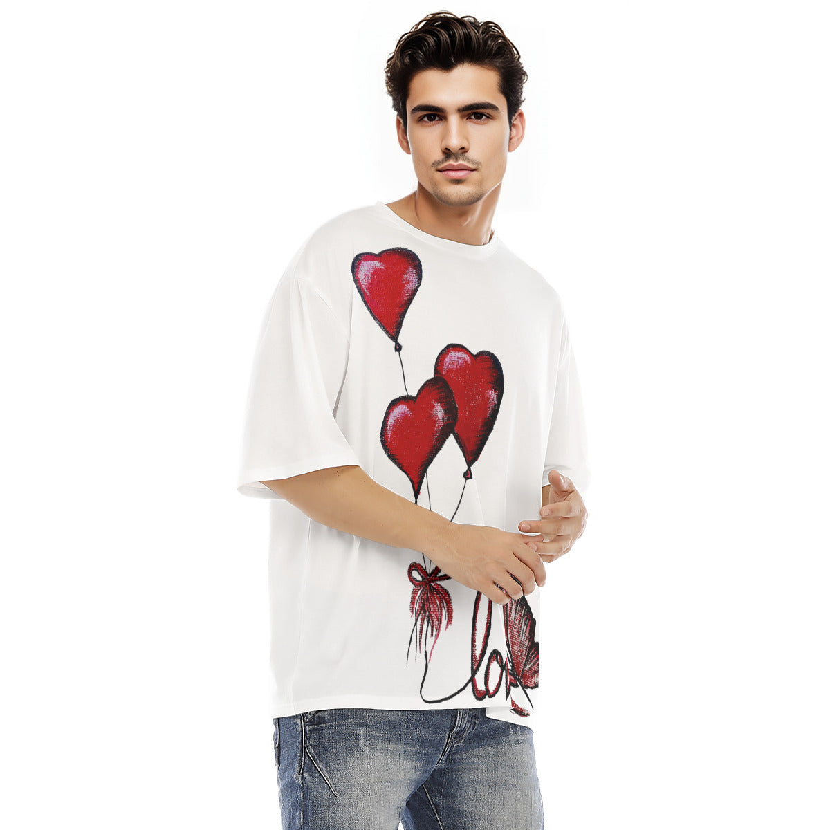 All-Over Print Men's Raglan Short Sleeve T-Shirt|180GSM COTTON