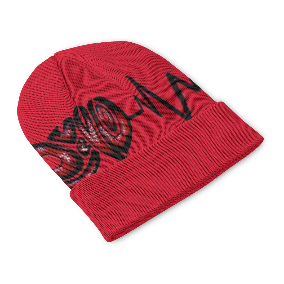 All-Over Print Knitted Hat