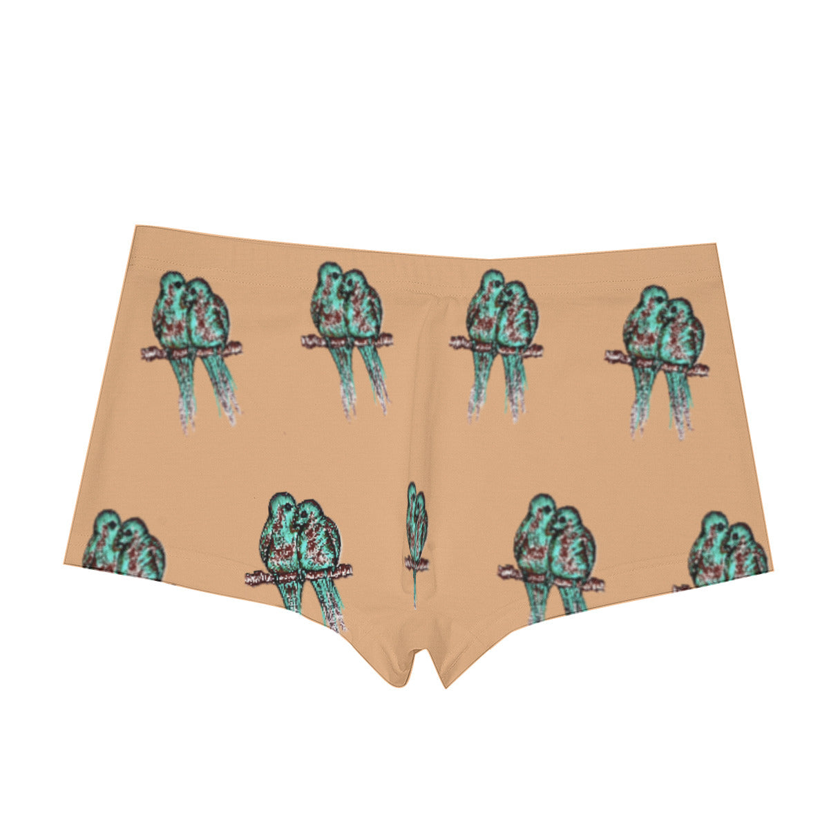 All-Over Print Men's Short Boxer Briefs