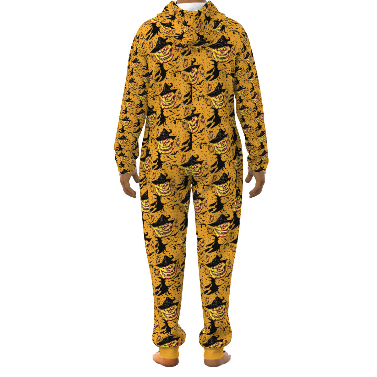 All-Over Print Unisex Thickened Home Jumpsuit