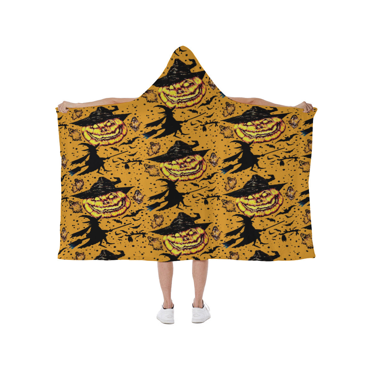 Hooded blanket With Soft Fleece Lining
