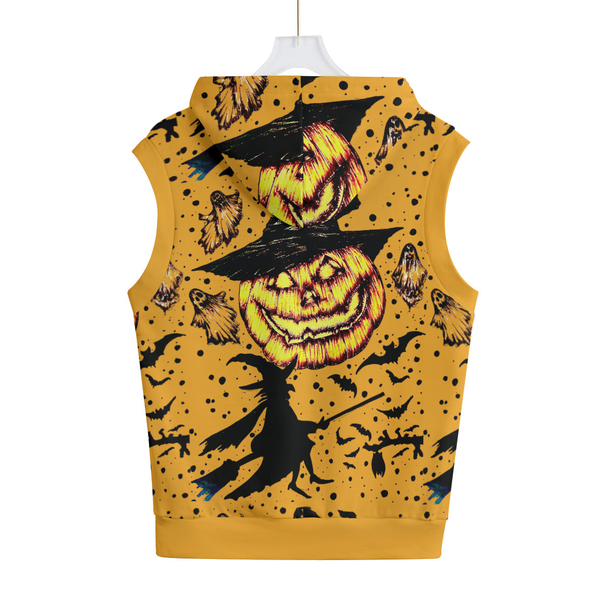 All-Over Print Unisex Hooded Vest | 310GSM Cotton