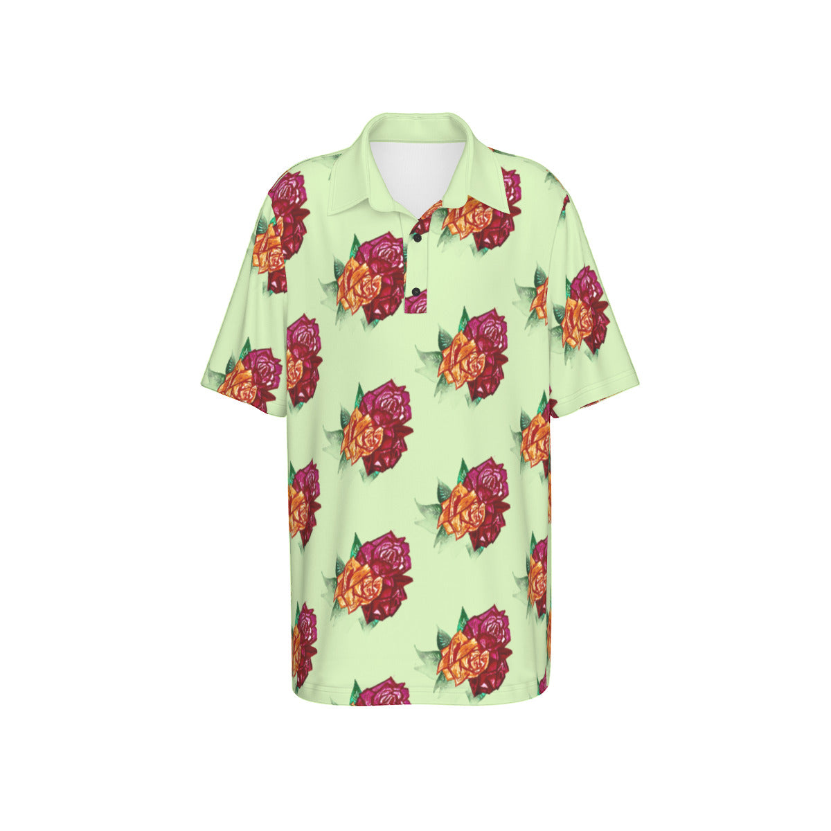 All-Over Print Teenage Polo Collar Jersey |210GMS
