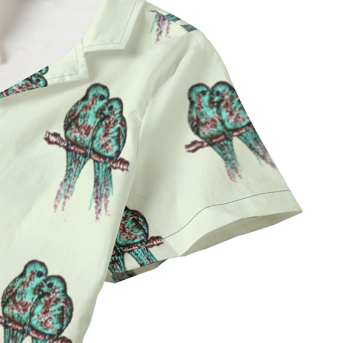 All-Over Print Kid's Hawaiian Vacation Shirt | 115GSM Cotton poplin