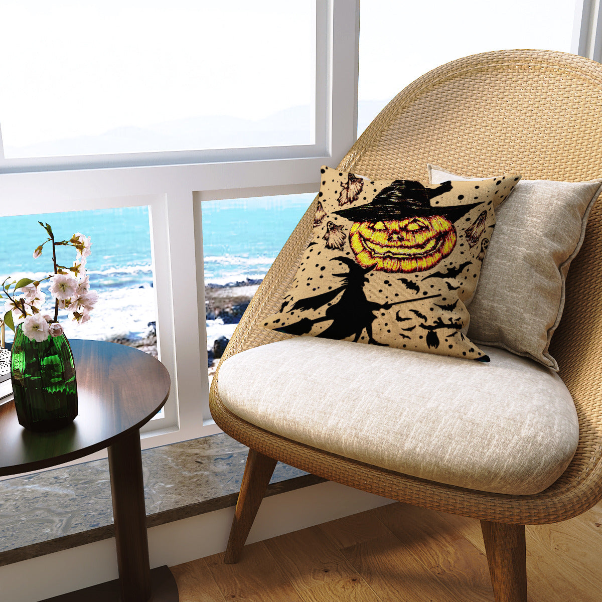 All-Over Print Pillowcase | Flax