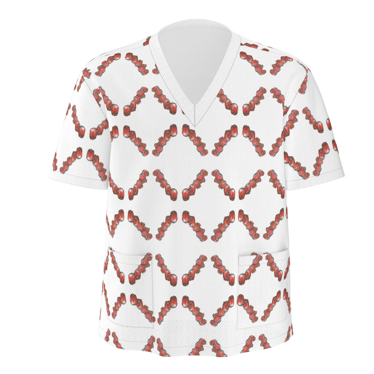 All-Over Print Unisex Scrub Set|Birdseye