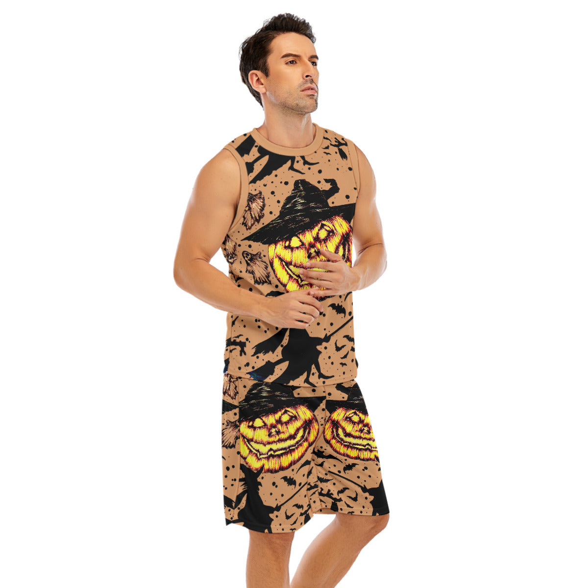 All-Over Print Men's Basketball Suit