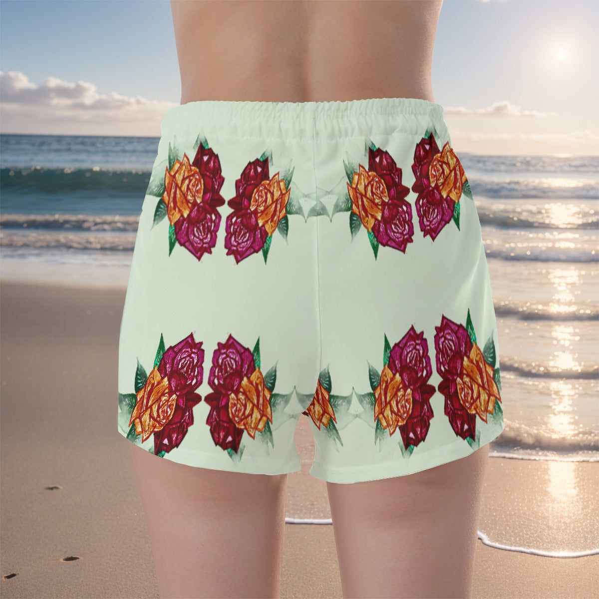 All-Over Print Women's Short Pants
