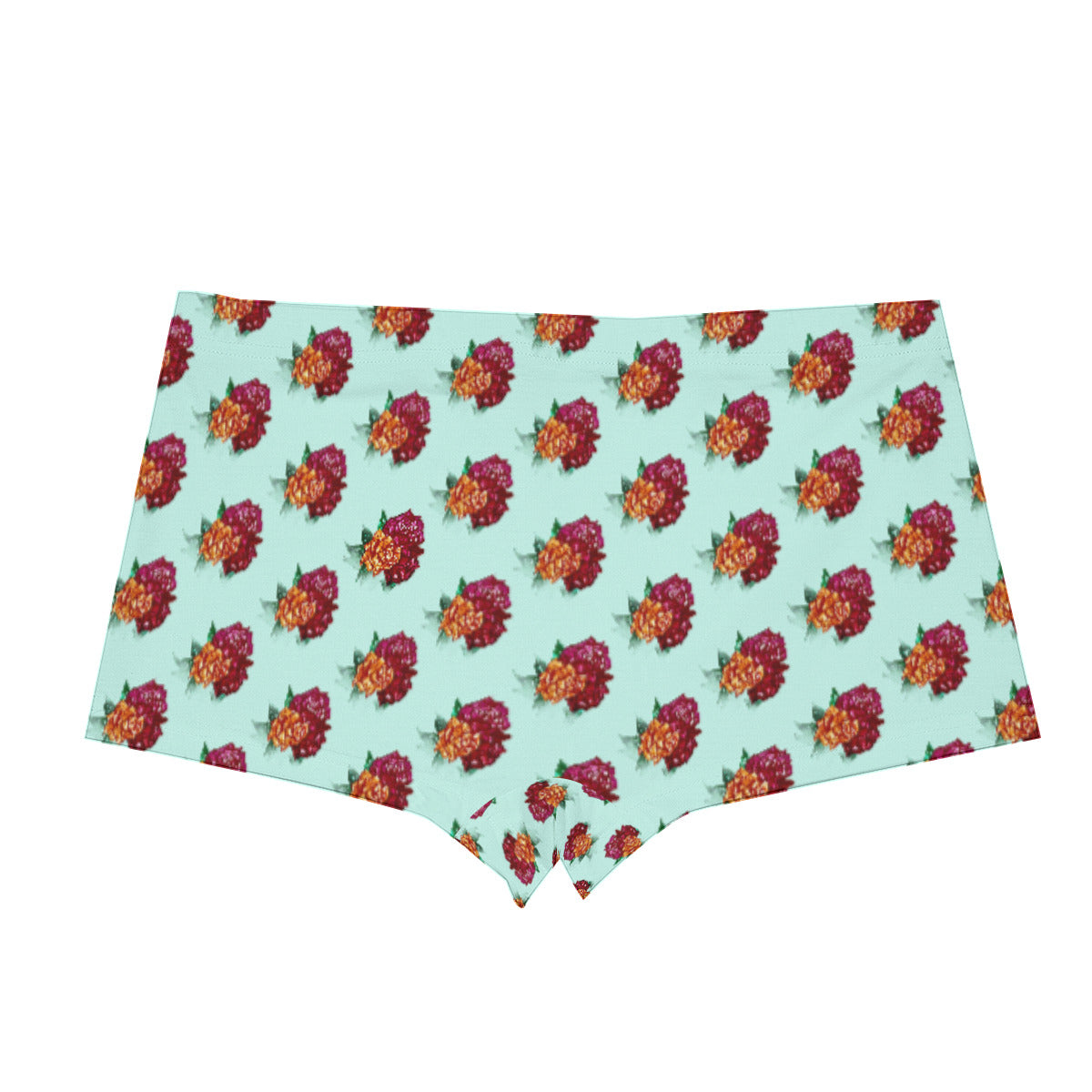 All-Over Print Men's Short Boxer Briefs