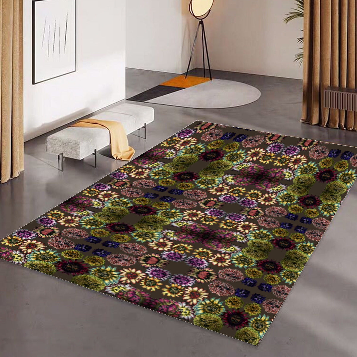 Foldable Rectangular Floor Mat
