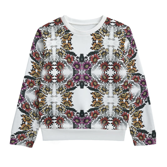 All-Over Print Kid's Round Neck Sweatshirt | 310GSM Cotton