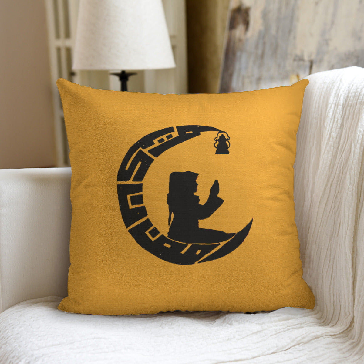 All-Over Print couch pillow with pillow Inserts