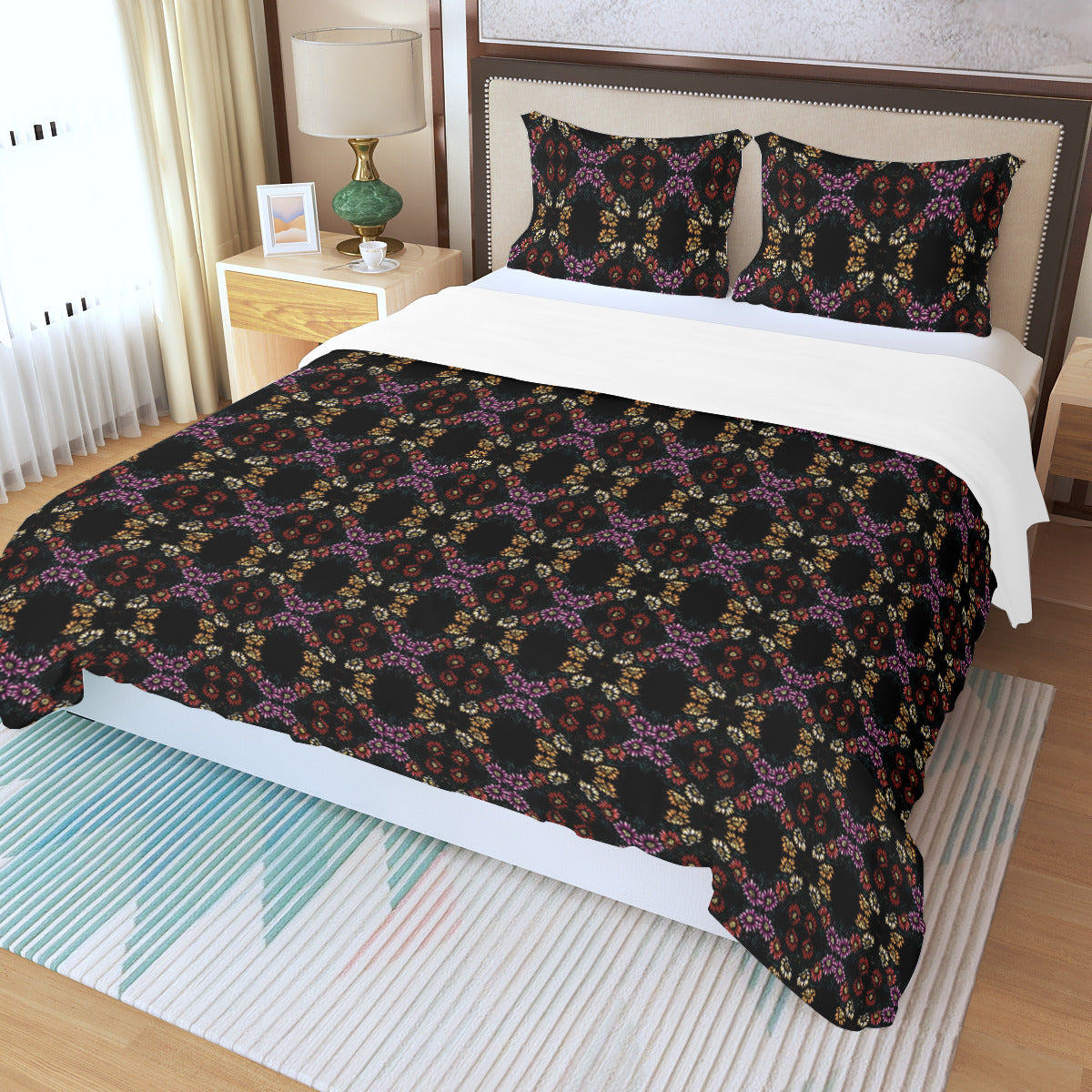 Three Piece Duvet Cover Set | Widened