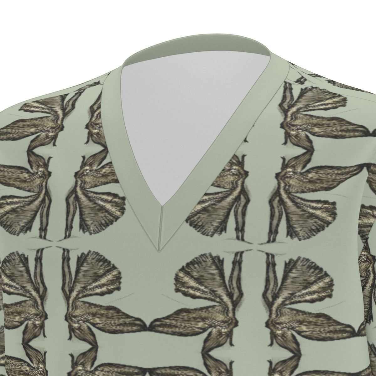 All-Over Print Unisex Scrub Set With Six Pocket