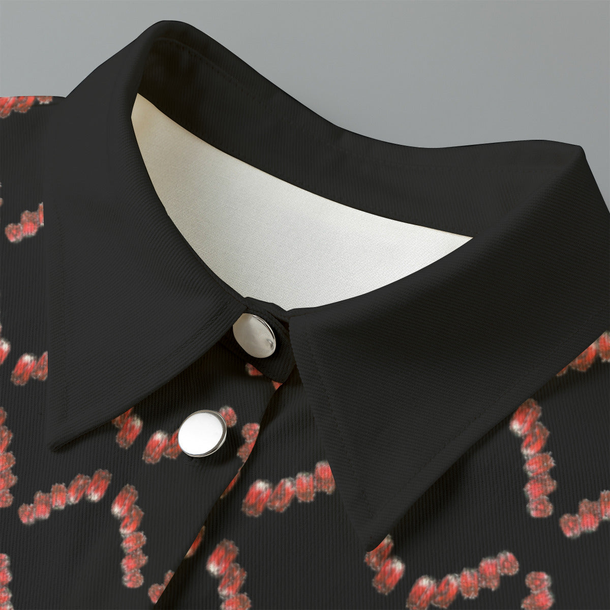 All-Over Print Women's Cropped Jacket | 245GSM Cotton