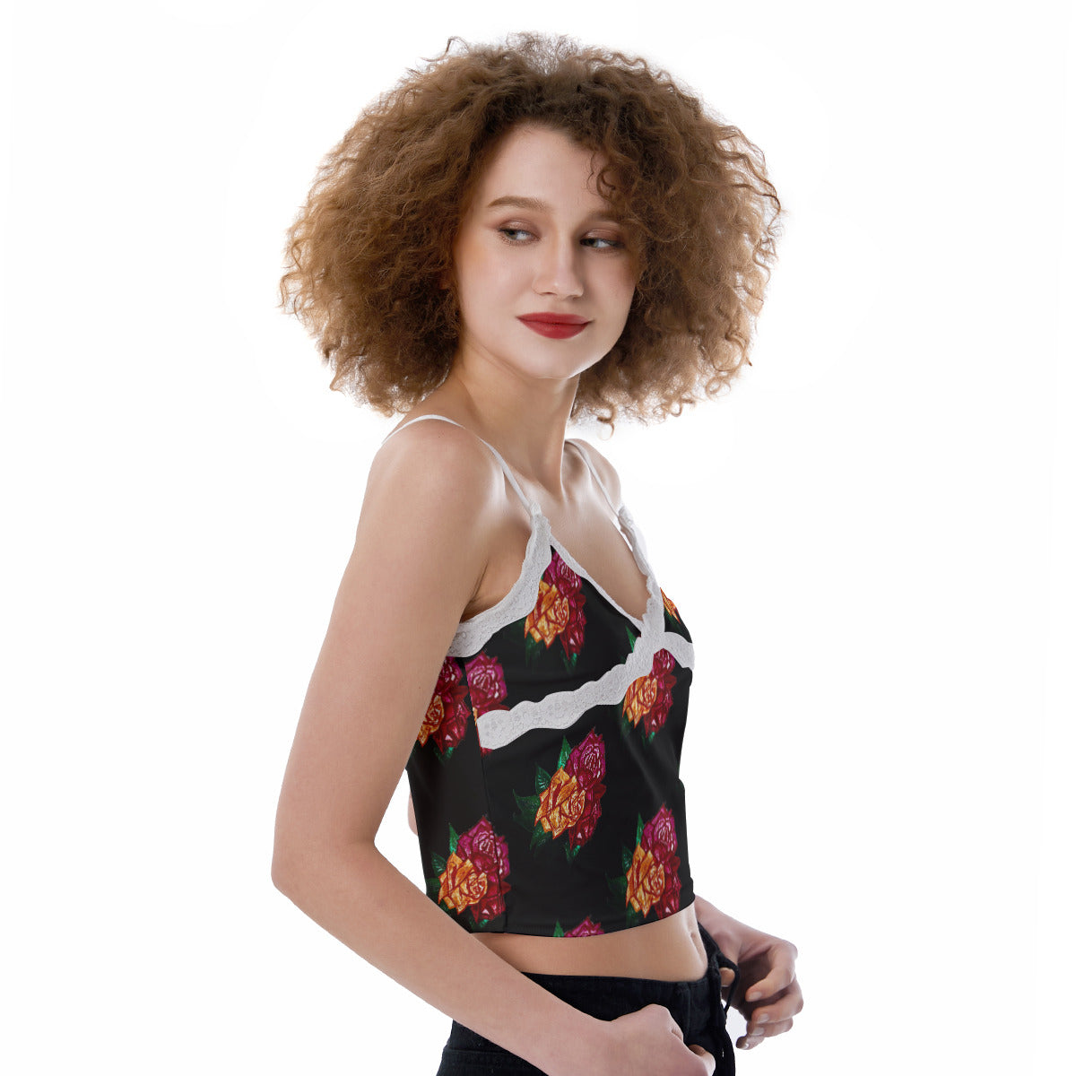 All-Over Print Women's Lace Camisole