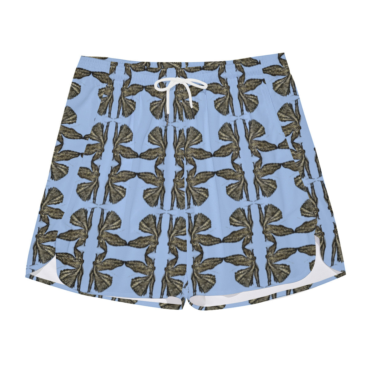 All-Over Print Men's Side Split Running Sport Shorts