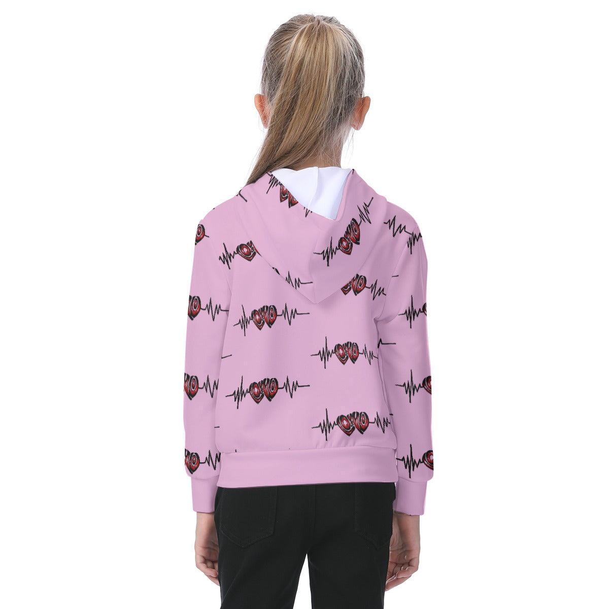 All-Over Print Kid's Heavy Fleece Hoodie
