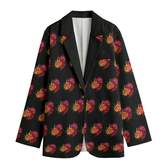 All-Over Print Women's Leisure Blazer