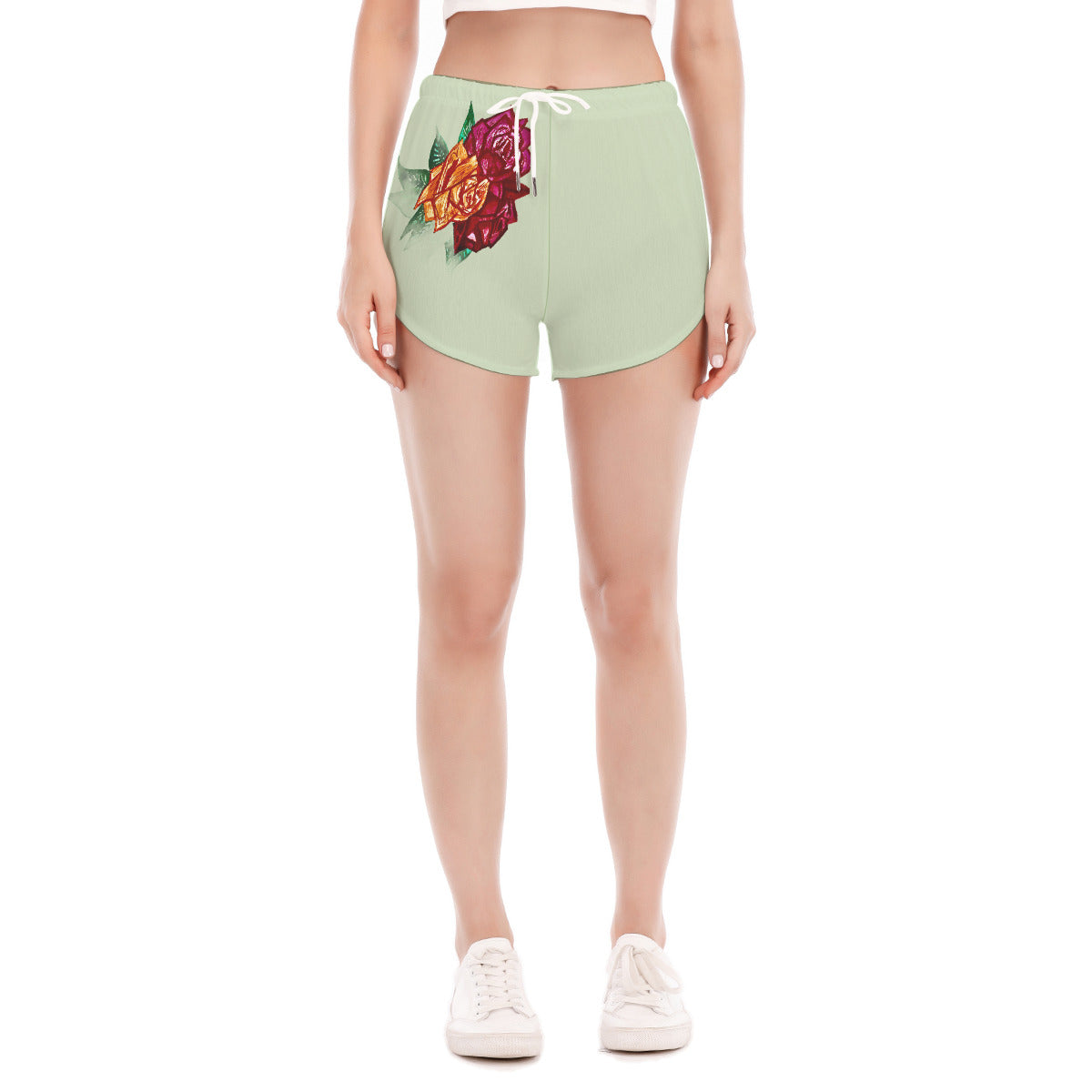 All-Over Print Women's Side Split Running Pants