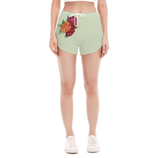All-Over Print Women's Side Split Running Pants