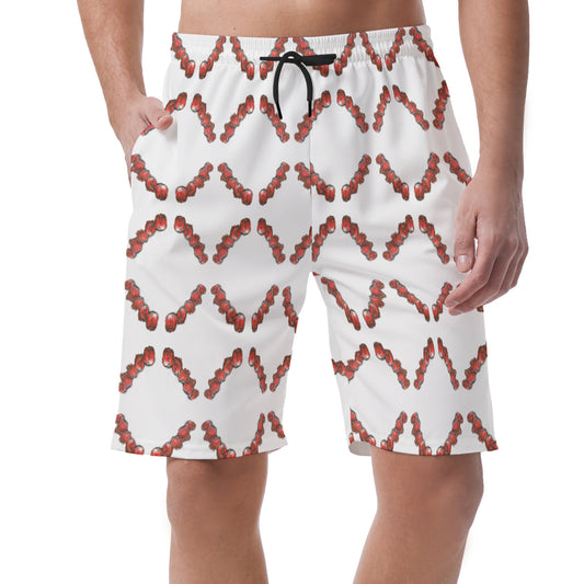 All-Over Print Men's Casual Short Pants