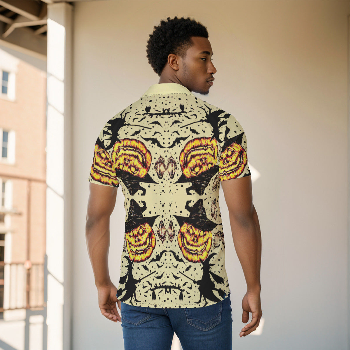 All-Over Print Men's Shirt