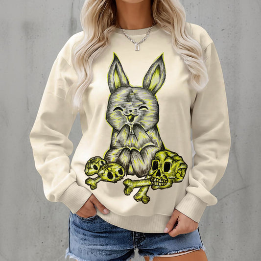 Women's Fleece Crew Neck Sweatshirt|DTF