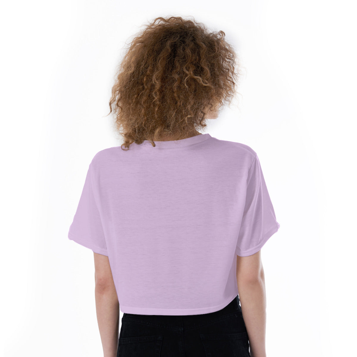 All-Over Print Cropped T-Shirt