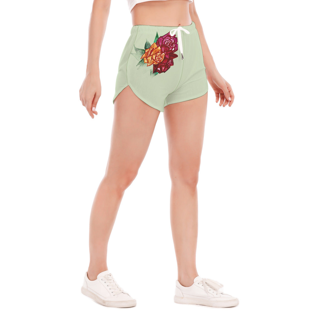 All-Over Print Women's Side Split Running Pants
