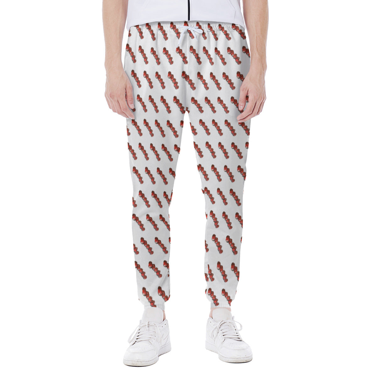 All-Over Print Men's Closed Bottom Light Weight Jogger