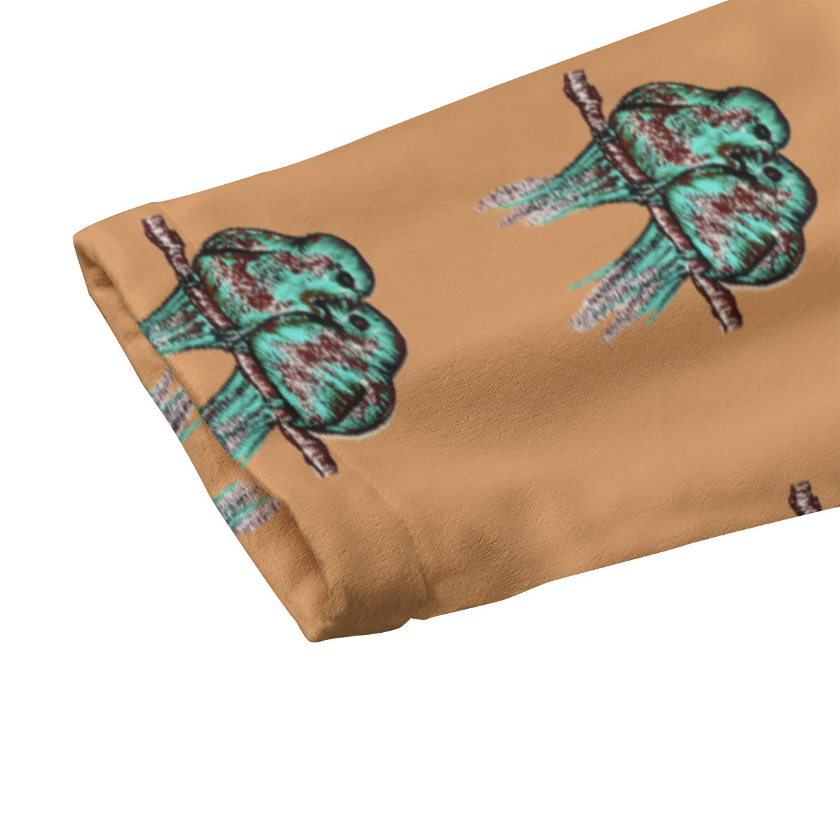 All-Over Print Kid's Plush Windbreaker